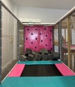 Miniatura de Zona de salto con foso espuma a médida
