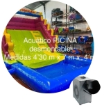 Miniatura de Acúatico rampa piscina 4,30x7,00x4,40m aprox