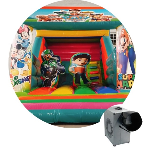 Castillo hinchable Disney/Super mario