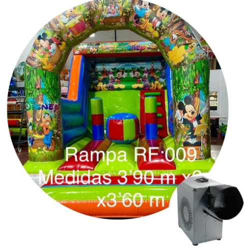 Castillo hinchable Disney