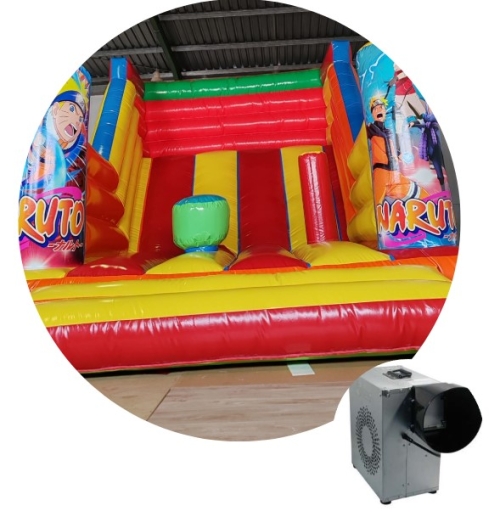 Castillo hinchable Naruto