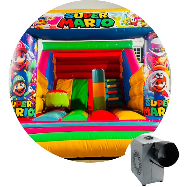 Castillo hinchable Super mario