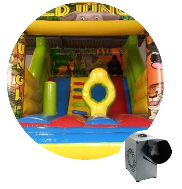 Castillo hinchable Wild Jungle
