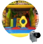 Miniatura de Castillo hinchable Wild Jungle