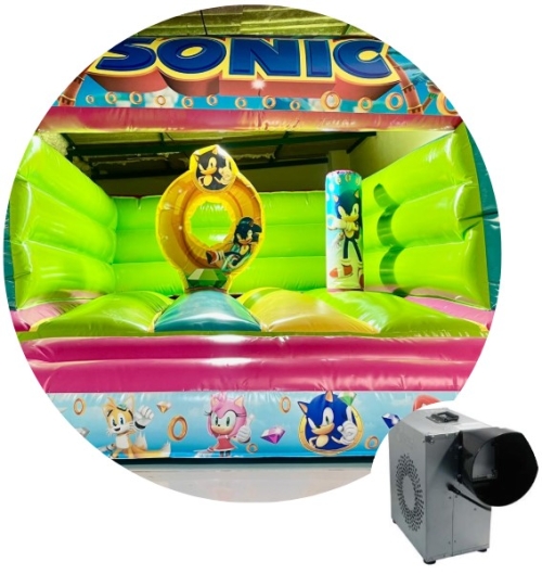 Plataforma Sonic laterales verde