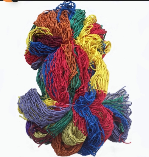 Paño de red nylon con nudos 50x50 Multicolor 15x2.8m