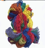 Miniatura de Paño de red nylon con nudos 50x50 Multicolor 15x2.8m